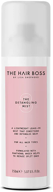 Odżywczy spray ułatwiający rozczesywanie - The Hair Boss Detangling Mist — Zdjęcie N1