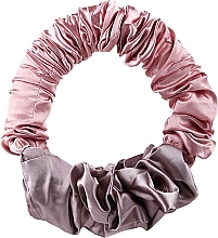 Satynowa gumka do włosów, różowa - Yeye Silk Bow — Zdjęcie N1