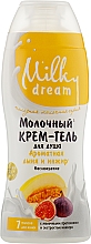 Krem-żel pod prysznic Pachnący melon i figi - Milky Dream — Zdjęcie N2