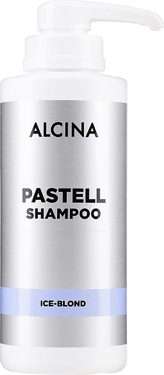 Szampon przywracający chłodne tony włosom blond - Alcina Pastell Shampoo Ice-Blond — Zdjęcie N3