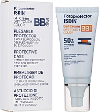 Przeciwsłoneczny krem-żel do twarzy SPF 50 - Isdin Fotoprotector Sunscreen Gel Cream Dry Touch Color — Zdjęcie N2