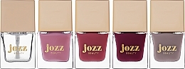 Zestaw lakierów do paznokci, 5 produktów - Jozz Beauty French Escape — Zdjęcie N1