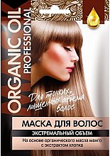 Kup Maska do włosów Ekstremalna objętość - FitoKosmetik Organic Oil Mask