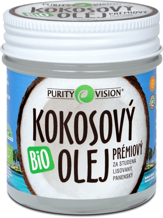 Bezzapachowy olej kokosowy - Purity Vision Bio Coconut Oil — Zdjęcie N1