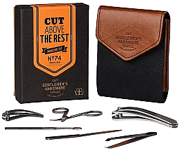 Kup Zestaw do manicure, 6 przedmiotów - Gentlemen's Hardware Manicure Set №74 Charcoal