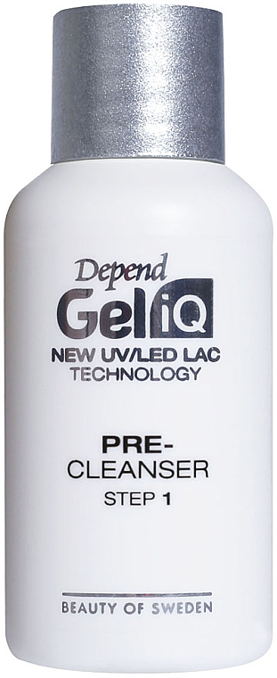 Preparat do odtłuszczania paznokci - Depend Cosmetic Gel iQ Pre-Cleanser Step 1 — Zdjęcie N1