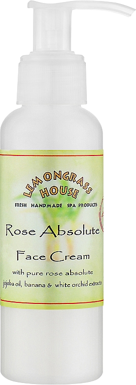 Krem do twarzy różany z dozownikiem - Lemongrass House Rose Absolute Face Cream — Zdjęcie N3