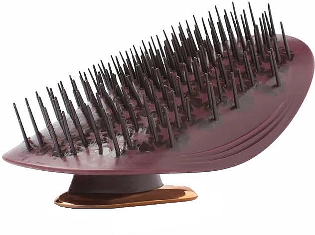 Szczotka do włosów, burgundowa - Manta Healthy Hair Brush Burgundy — Zdjęcie N1