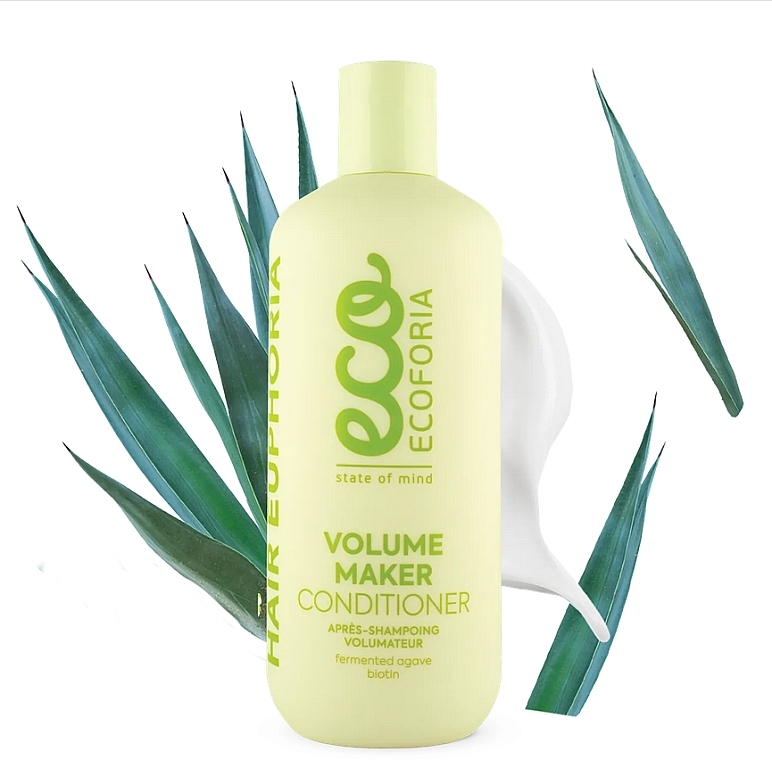 Odżywka do włosów zwiększająca objętość - Ecoforia Hair Euphoria Volume Maker Conditioner — Zdjęcie N1