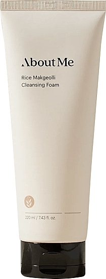 Pianka do mycia twarzy - About Me Rice Makgeolli Cleansing Foam — Zdjęcie N1