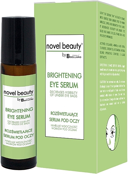 Rozjaśniające serum do oczu - Fergio Bellaro Novel Beauty Brightening Eye Serum — Zdjęcie N1