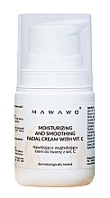 Nawilżający i wygładzający krem do twarzy z witaminą C - Mawawo Moisturizing And Smoothing Facial Cream With Vit. C — Zdjęcie N1