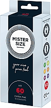 Prezerwatywy lateksowe, rozm. 60, 10 szt. - Mister Size Extra Fine Condoms — Zdjęcie N2
