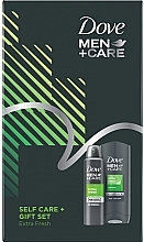 Zestaw - Dove Men + Care Self Care + Gift Set Extra Fresh (deo/150ml + sh/gel/400ml) — Zdjęcie N1