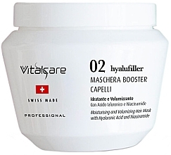Maska wzmacniająca włosy - Vitalcare Professional Hyalufiller Made In Swiss Mask Booster — Zdjęcie N1