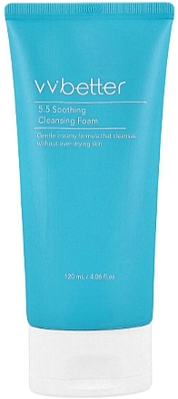 Pianka oczyszczająca do skóry wrażliwej - Vvbetter 5.5 Soothing Cleansing Foam — Zdjęcie N1