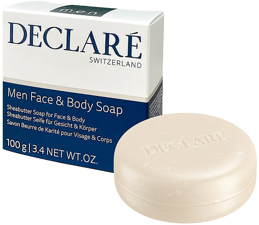 Mydło do twarzy i ciała - Declare Men Face & Body Soap — Zdjęcie N1