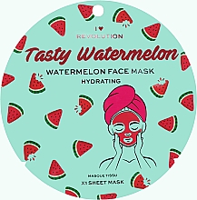Kup Nawilżająca maska ​​w płachcie - I Heart Revolution Watermelon Hydrating Printed Sheet Mask