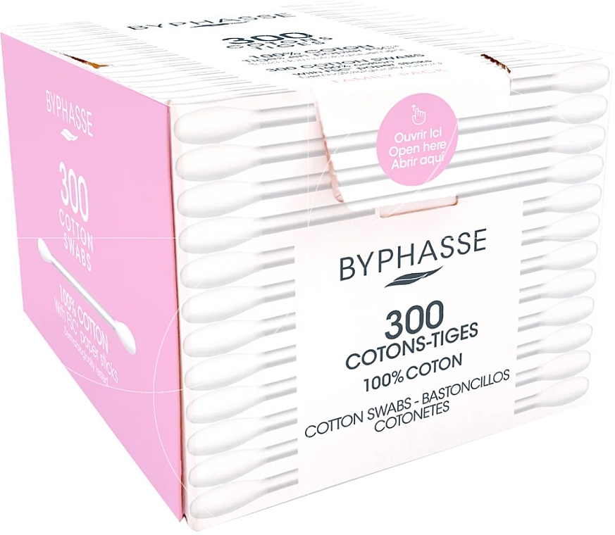 Patyczki higieniczne - Byphasse Coton Tiges — Zdjęcie N1
