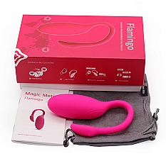 Inteligentny wibrator - Magic Motion Flamingo Vibrating Remote Controlled Bullet Pink — Zdjęcie N3