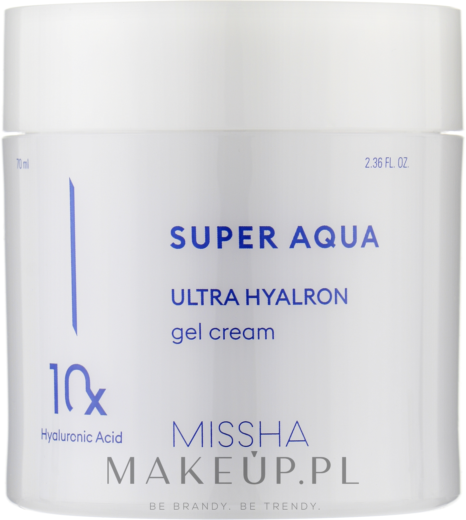 Nawilżający krem-żel ​​do twarzy - Missha Super Aqua Ultra Hyalron Gel Cream  — Zdjęcie 70 ml
