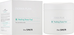 Kup Złuszczające chusteczki do cery wrażliwej - The Saem Derma Plan Peeling Toner Pad