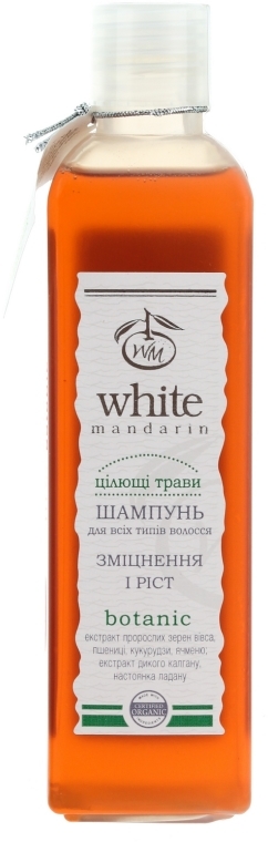 Ziołowy szampon do włosów - White Mandarin
