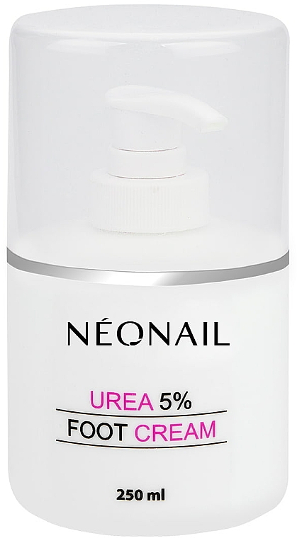 Krem do stóp z mocznikiem 5% - NeoNail Professional — Zdjęcie N1
