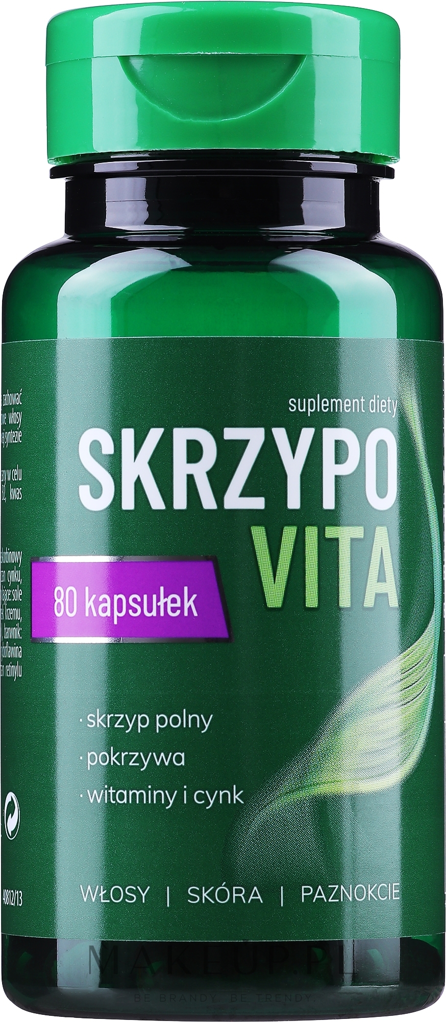 Suplement diety - Skrzypovita Hair Nails Skin — Zdjęcie 80 szt.