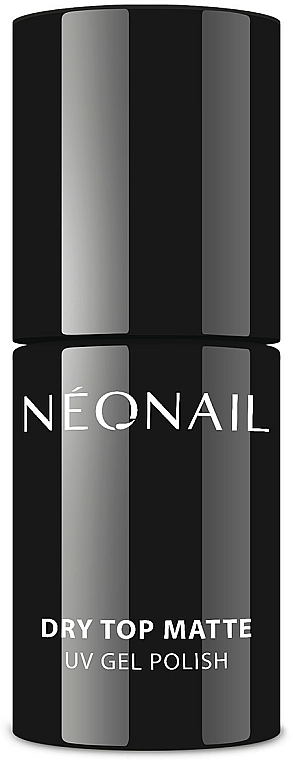 Matowy top coat do lakieru hybrydowego - NeoNail Professional Dry Top Matte — Zdjęcie N1