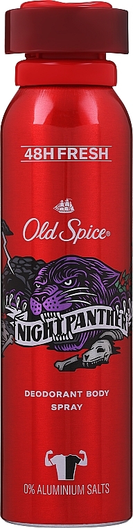 Dezodorant w sprayu - Old Spice Night Panther Deodorant Spray — Zdjęcie N1