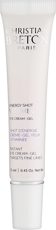 Energetyzujący krem-żel do skóry wokół oczu - Christian Breton Eye Priority Energy Shot Vitamin Eye Cream — Zdjęcie N1