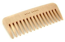 Grzebień do włosów - Acca Kappa Small Wooden Comb — Zdjęcie N1
