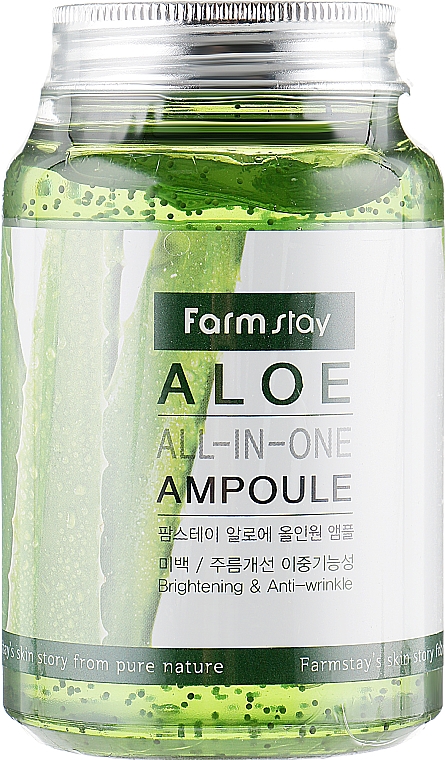 Serum w ampułkach z aloesem - FarmStay Aloe All-In-One Ampoule — Zdjęcie N2