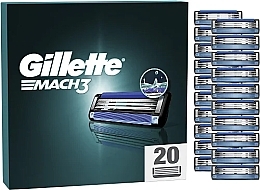 Kup Wymienne wkłady do golenia, 20 szt. - Gillette Mach3 