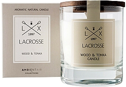 Kup Świeca zapachowa - Ambientair Lacrosse Wood & Tonka Candle