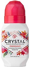 Dezodorant w kulce o zapachu granatu - Crystal Essence Deodorant Roll-On Pomegranate — Zdjęcie N1