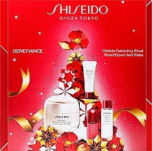 Kup Zestaw - Shiseido Benefiance Holiday Kit (f/cr/50ml + clean foam/15ml + f/lot/30ml + f/conc/10ml)