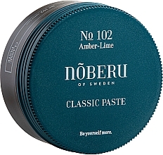 Kup Pasta do stylizacji włosów - Noberu of Sweden №102 Amber Lime Classic Paste