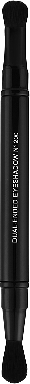 Dwustronny pędzel do cieni do powiek - Chanel Retractable Dual-Ended Eyeshadow Brush №200