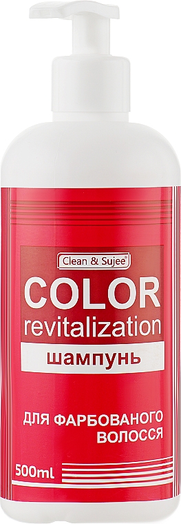 Szampon do włosów farbowanych - Clean & Sujee Color Revitalization Shampoo — Zdjęcie N1