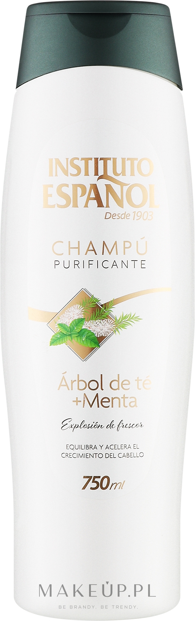 Szampon oczyszczający z drzewa herbacianego - Instituto Espanol Purifying Shampoo Tea Tree Mint — Zdjęcie 750 ml