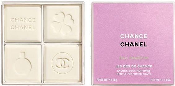 Chanel Chance Eau Fraiche - Zestaw (soap/4x40g) — Zdjęcie N1