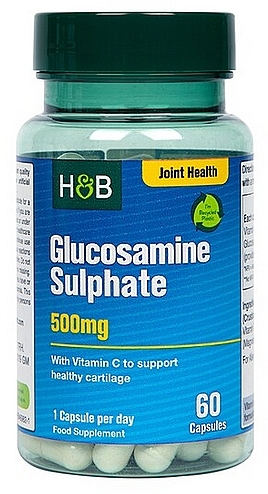 Suplement diety siarczan glukozaminy, 500 mg - Holland & Barrett Glucosamine Sulphate — Zdjęcie N1
