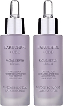 Kup PRZECENA! Zestaw - London Botanical Laboratories Bakuchiol + CBD Serum (serum/30ml + serum/30ml) *