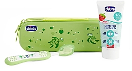 Kup Podróżny zestaw zielony dla dzieci - Chicco (Toothbrush + Toothpaste 50 ml)