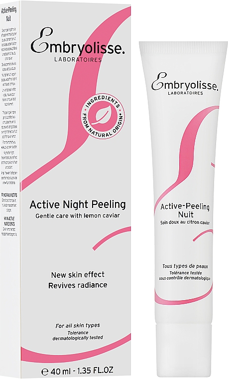 Aktywny peeling na noc - Embryolisse Active Night Peeling — Zdjęcie N2