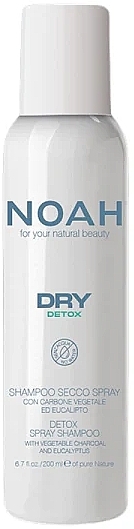 Suchy szampon do włosów z roślinnym węglem drzewnym - Noah Dry Detox Spray Shampoo  — Zdjęcie N1