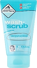 Kup Peeling do skóry problematycznej - Manhattan Clearface Creamy Wash-Scrub
