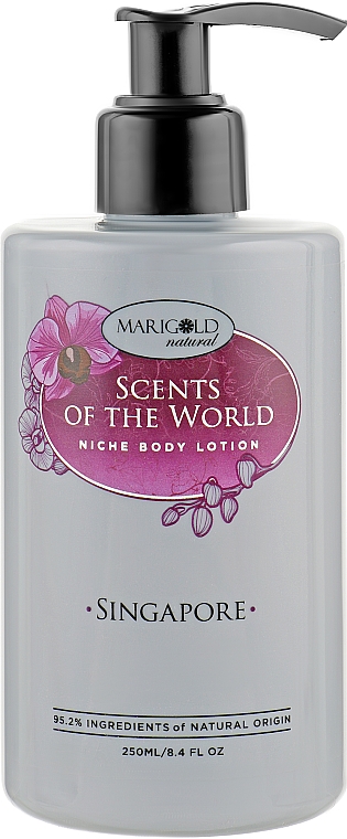 Perfumowany balsam do ciała - Marigold Natural Singapore Niche Body Lotion — Zdjęcie N1